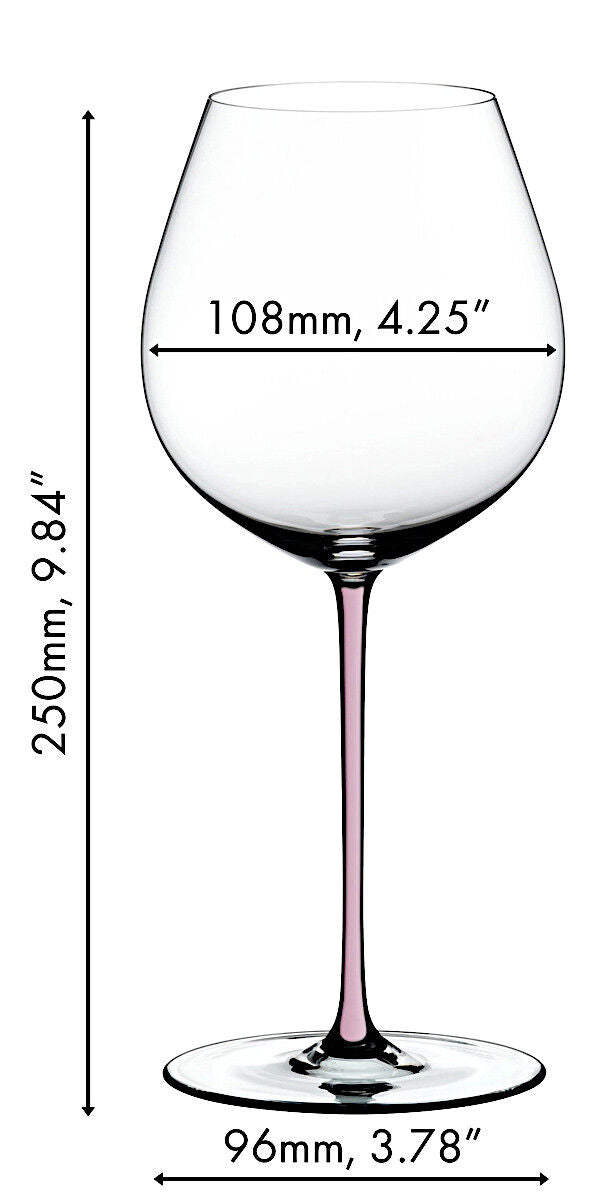 RIEDEL 4900/07P FATTO A MANO Pinot Noir Weinglas - Stiel PINK – Bild 2