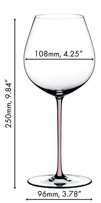 RIEDEL 4900/07P FATTO A MANO Pinot Noir Weinglas - Stiel PINK – Bild 2