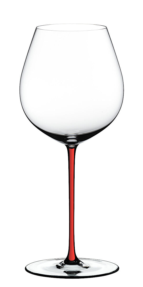 RIEDEL 4900/07R FATTO A MANO Pinot Noir Weinglas - Stiel ROT