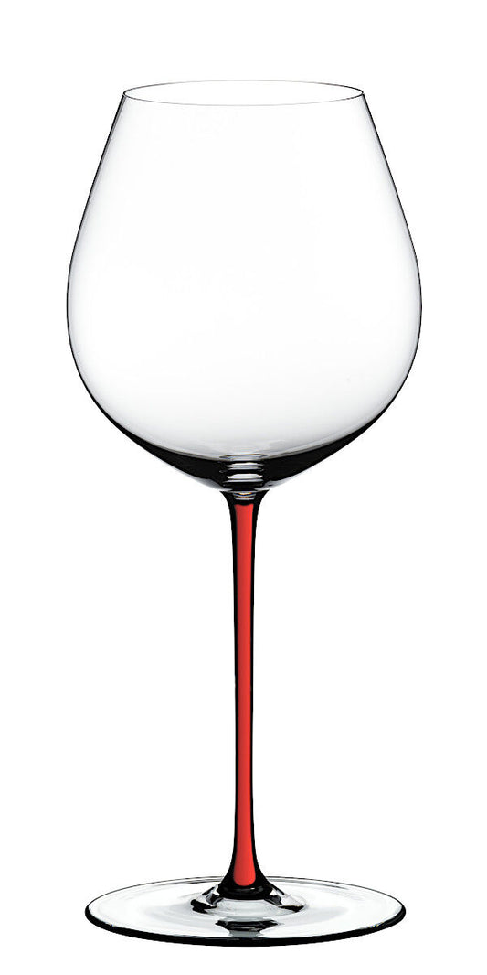 RIEDEL 4900/07R FATTO A MANO Pinot Noir Weinglas - Stiel ROT