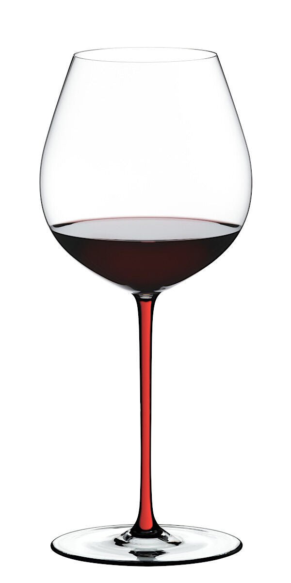 RIEDEL 4900/07R FATTO A MANO Pinot Noir Weinglas - Stiel ROT – Bild 3