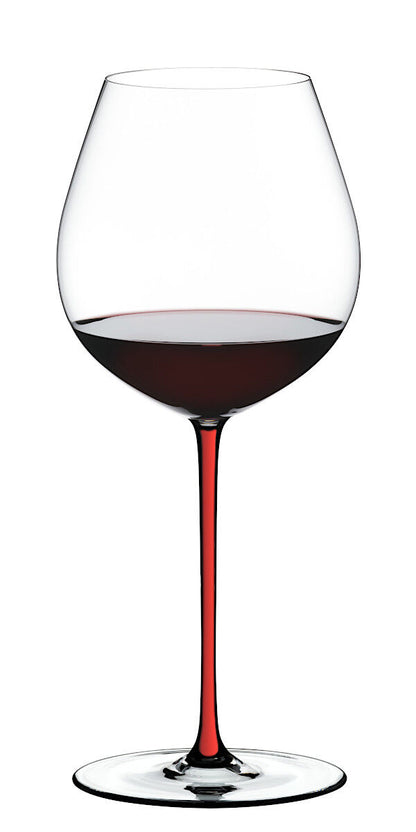 RIEDEL 4900/07R FATTO A MANO Pinot Noir Weinglas - Stiel ROT – Bild 3