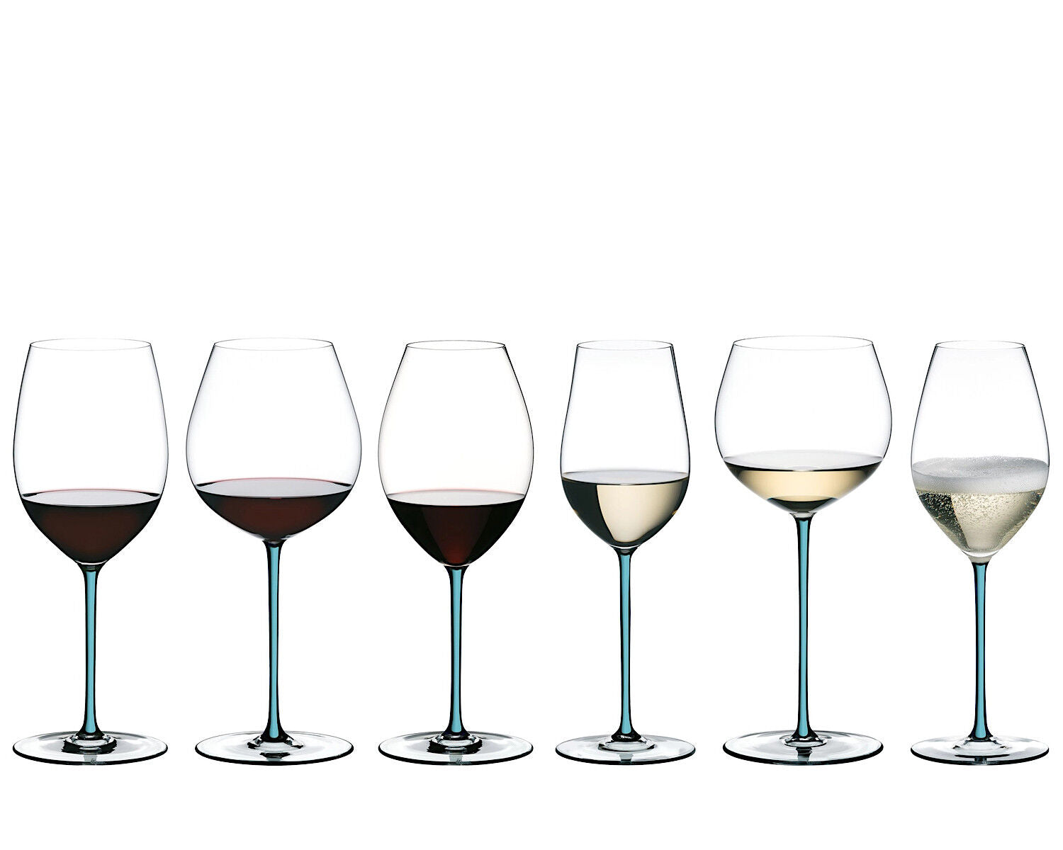 RIEDEL 4900/07T FATTO A MANO Pinot Noir Weinglas - Stiel TÜRKIS – Bild 4