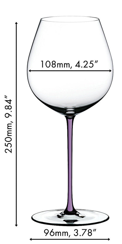 RIEDEL 4900/07V FATTO A MANO Pinot Noir Weinglas - Stiel VIOLETT – Bild 2