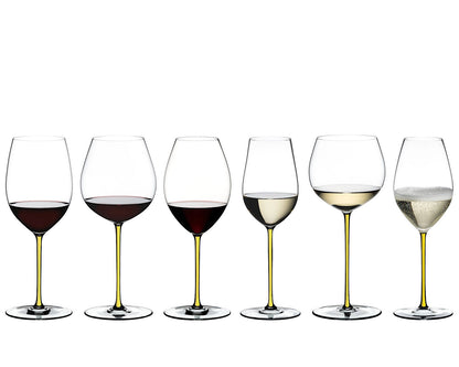 RIEDEL 4900/15Y FATTO A MANO Riesling / Zinfandel Weinglas - Stiel GELB – Bild 4