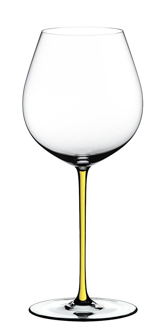 RIEDEL 4900/07Y FATTO A MANO Pinot Noir Weinglas - Stiel GELB