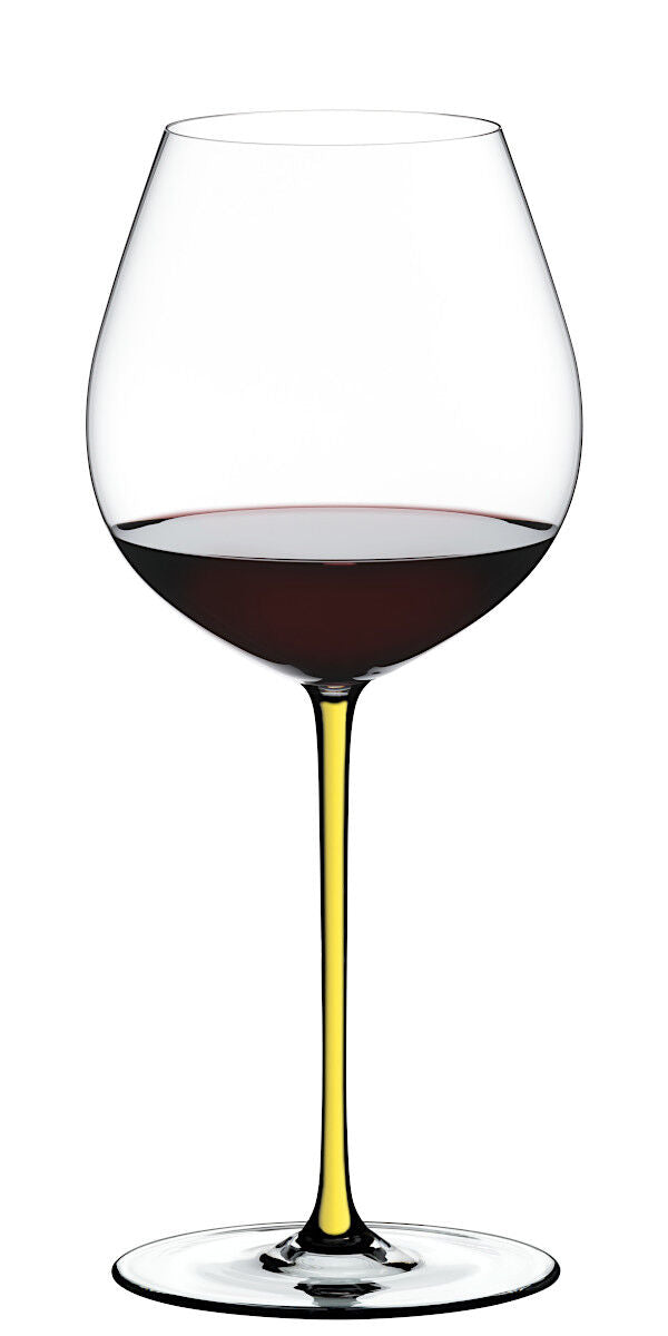 RIEDEL 4900/07Y FATTO A MANO Pinot Noir Weinglas - Stiel GELB – Bild 3