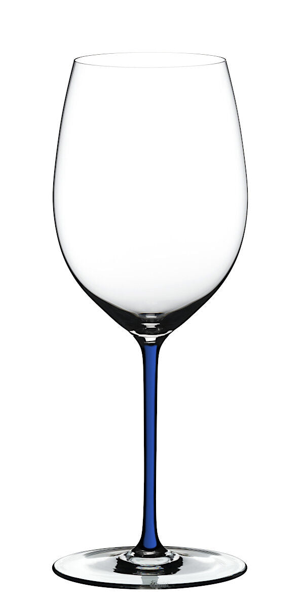 RIEDEL 4900/0D FATTO A MANO Cabernet / Merlot Weinglas - Stiel DUNKELBLAU
