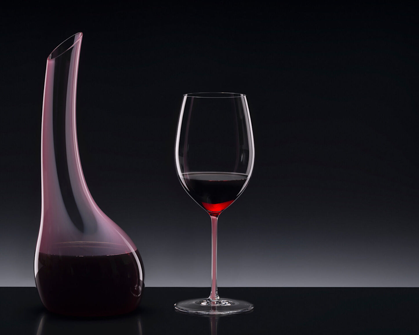 RIEDEL 4900/0P FATTO A MANO Cabernet / Merlot Weinglas - Stiel PINK – Bild 6
