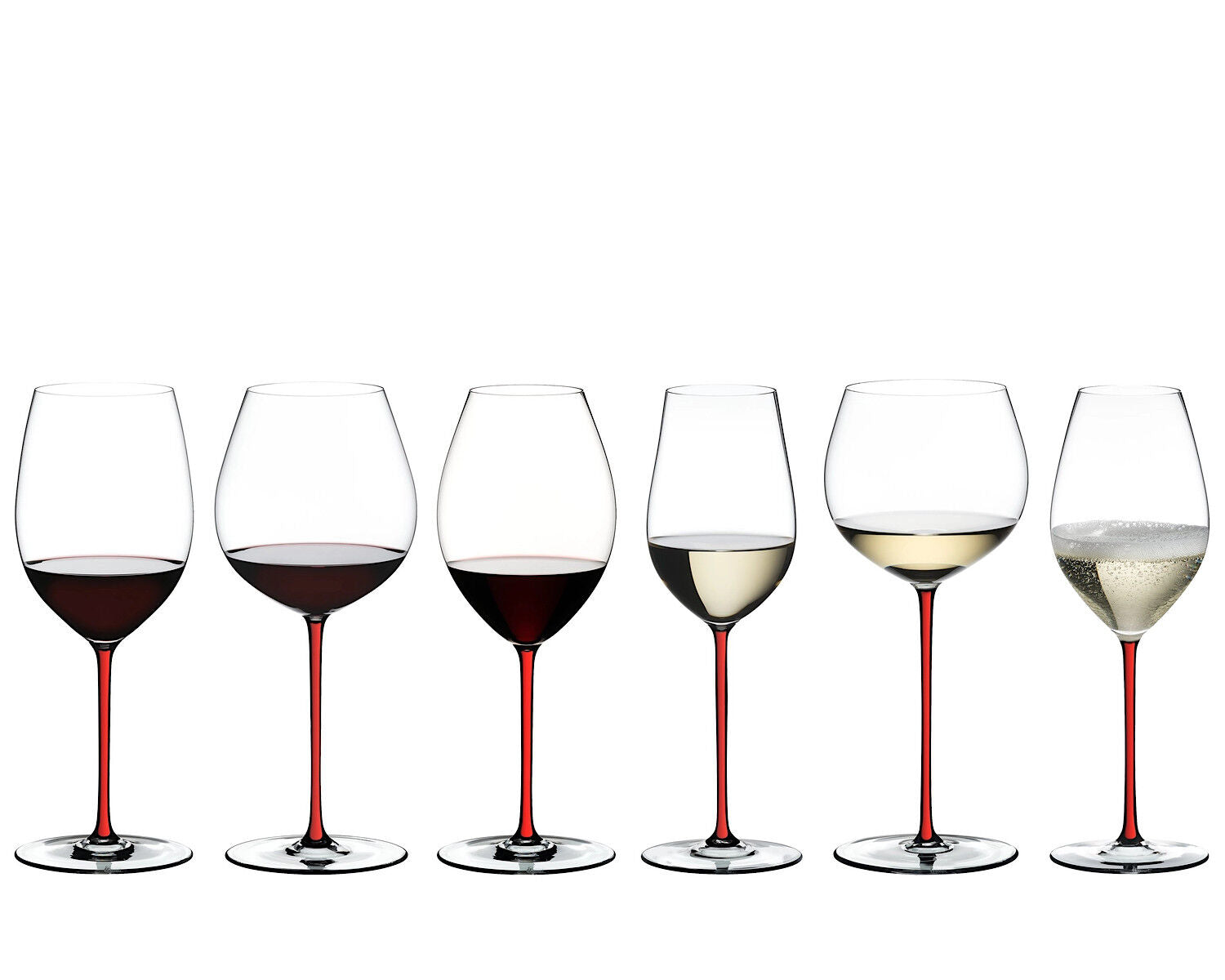 RIEDEL 4900/15R FATTO A MANO Riesling / Zinfandel Weinglas - Stiel ROT – Bild 4