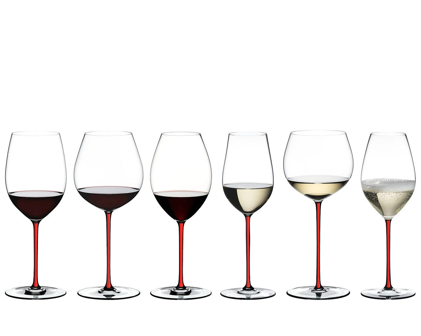 RIEDEL 4900/97R FATTO A MANO Oaked Chardonnay Weinglas - Stiel ROT – Bild 4