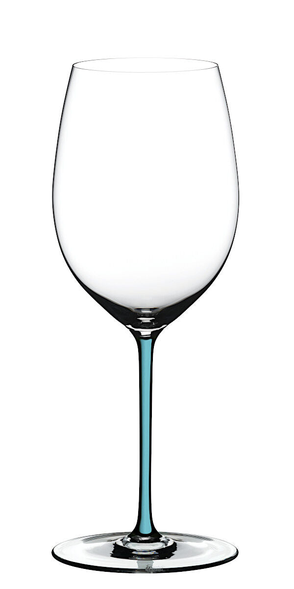 RIEDEL 4900/0T FATTO A MANO Cabernet / Merlot Weinglas - Stiel TÜRKIS
