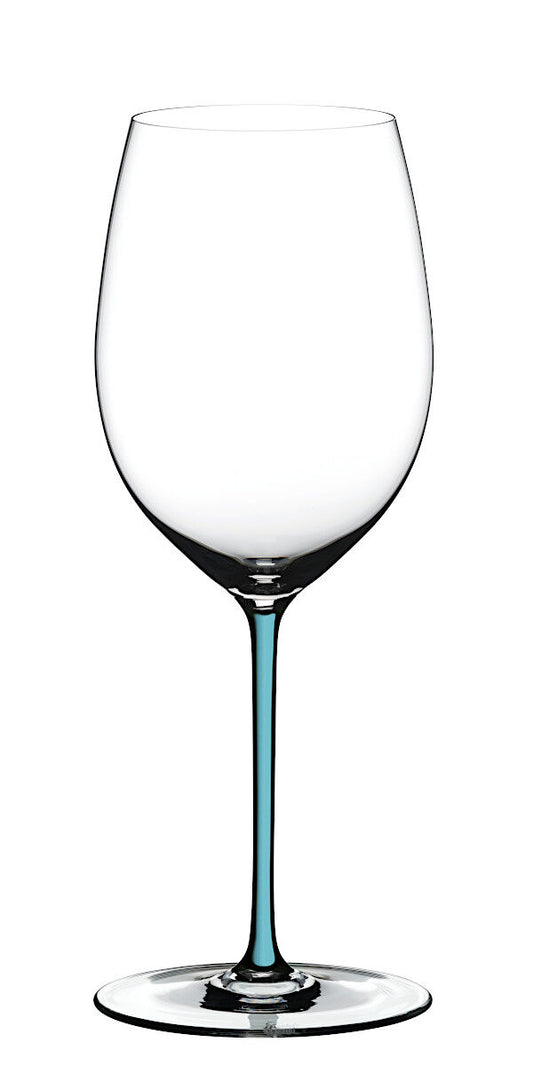 RIEDEL 4900/0T FATTO A MANO Cabernet / Merlot Weinglas - Stiel TÜRKIS
