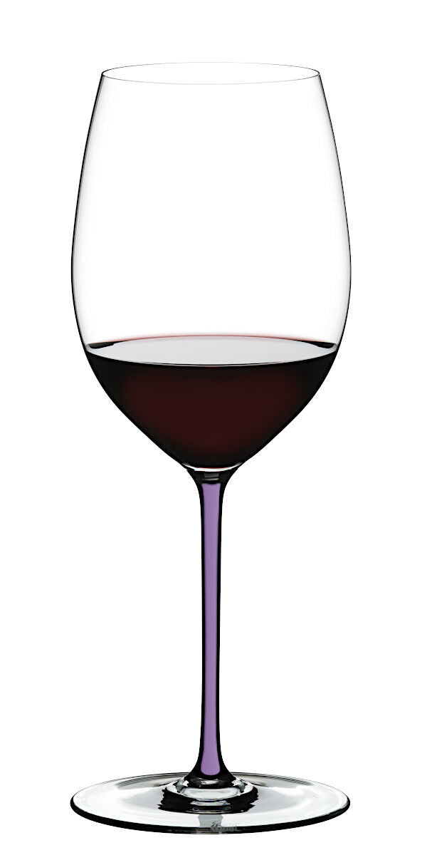 RIEDEL 4900/0V FATTO A MANO Cabernet / Merlot Weinglas - Stiel VIOLETT – Bild 3