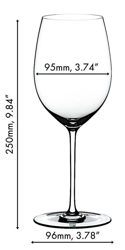 RIEDEL 4900/0W FATTO A MANO Cabernet / Merlot Weinglas - Stiel WEISS – Bild 2
