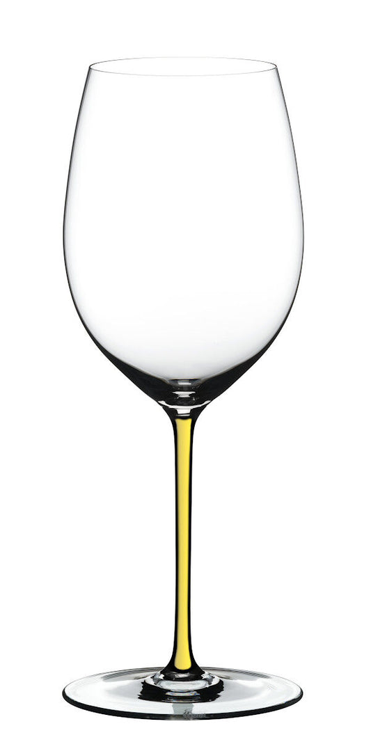 RIEDEL 4900/0Y FATTO A MANO Cabernet / Merlot Weinglas - Stiel GELB