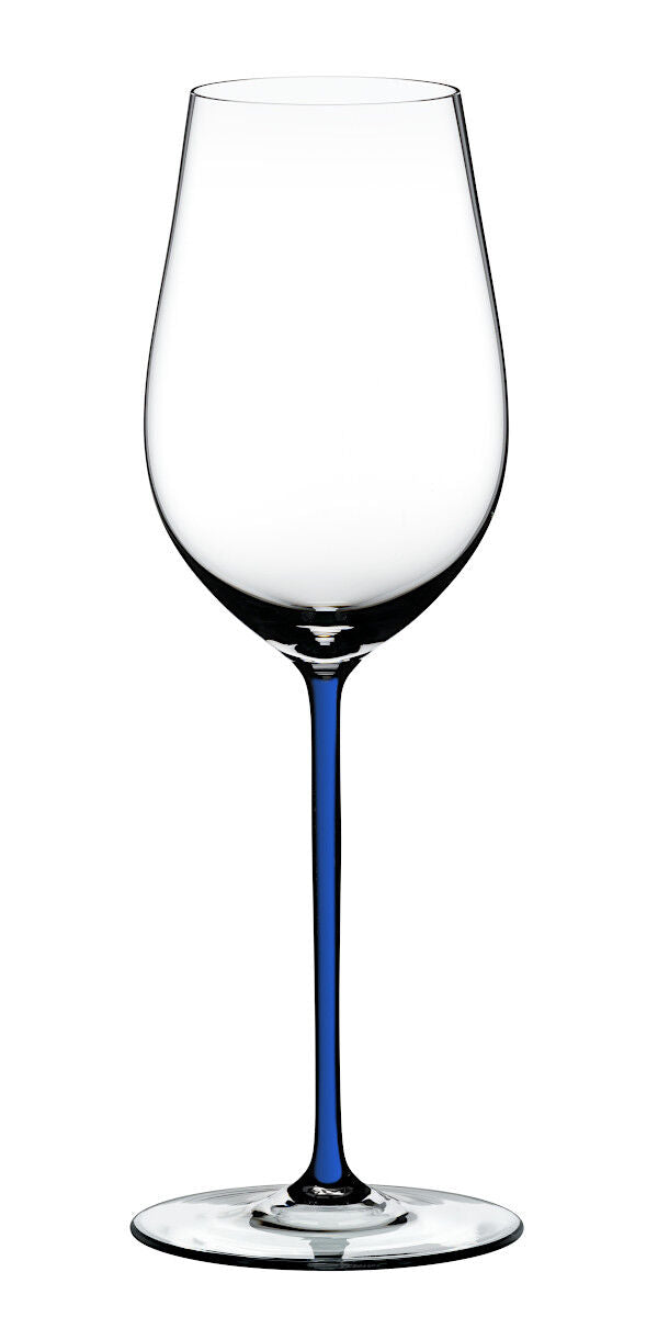 RIEDEL 4900/15D FATTO A MANO Riesling / Zinfandel Weinglas - Stiel DUNKELBLAU