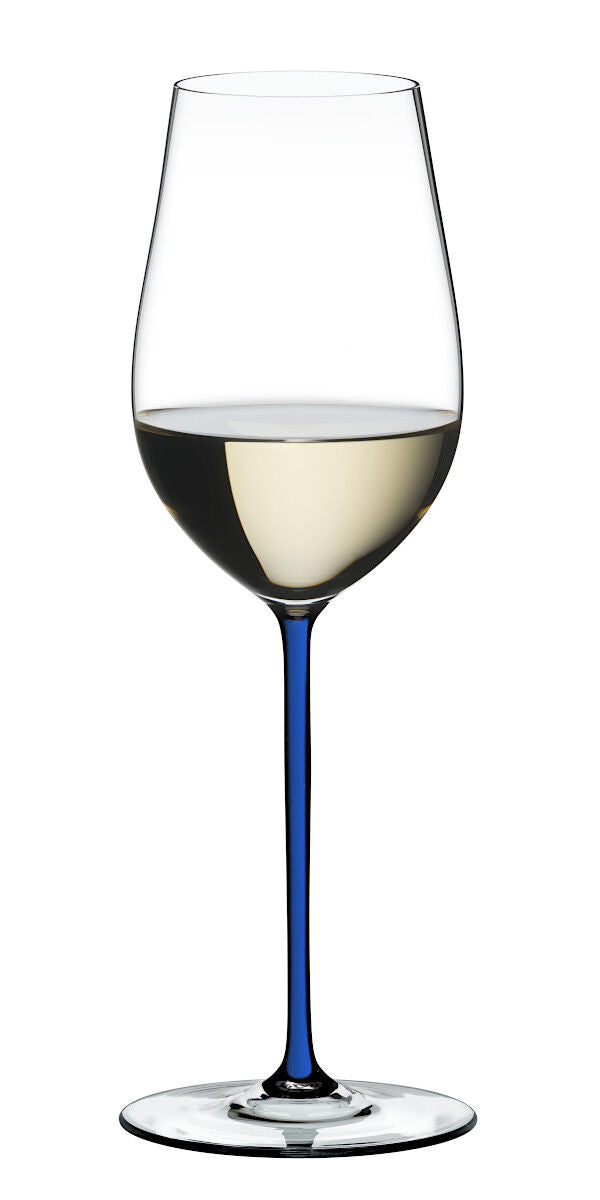 RIEDEL 4900/15D FATTO A MANO Riesling / Zinfandel Weinglas - Stiel DUNKELBLAU – Bild 3