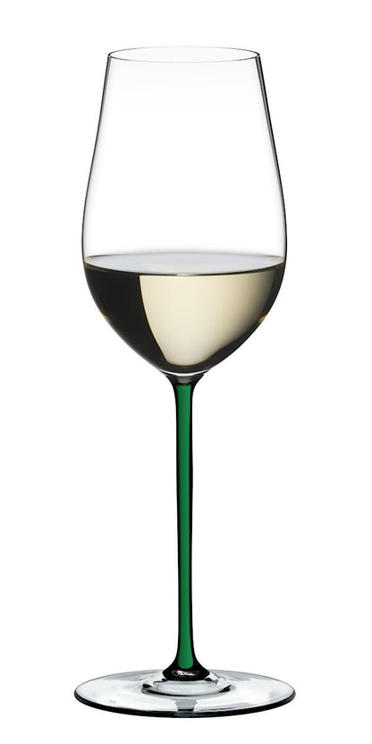 RIEDEL 4900/15G FATTO A MANO Riesling / Zinfandel Weinglas - Stiel GRÜN – Bild 3