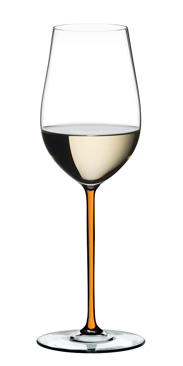 RIEDEL 4900/15O FATTO A MANO Riesling / Zinfandel Weinglas - Stiel ORANGE – Bild 3