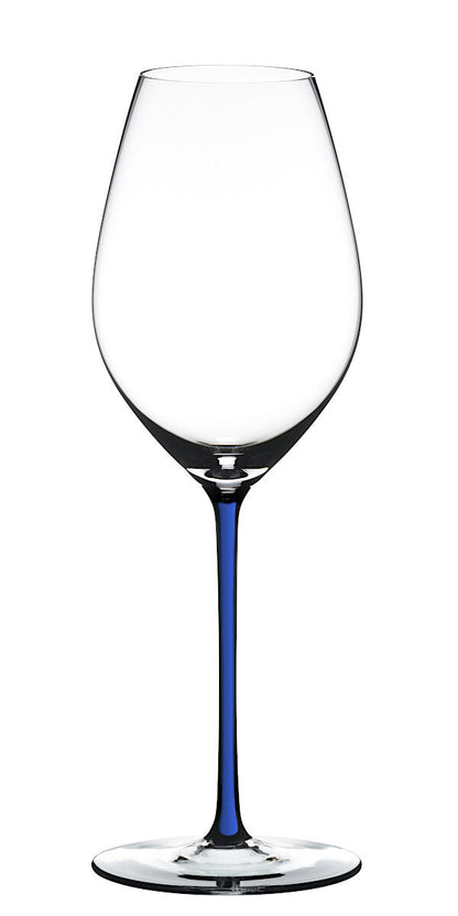 RIEDEL 4900/28D FATTO A MANO Champagner/Weinglas - Stiel DUNKELBLAU