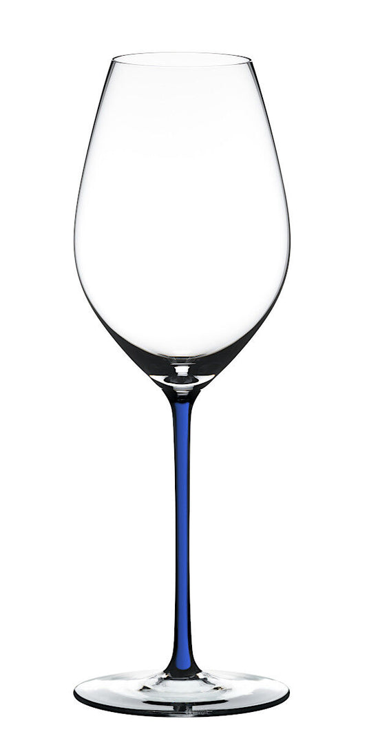 RIEDEL 4900/28D FATTO A MANO Champagner/Weinglas - Stiel DUNKELBLAU