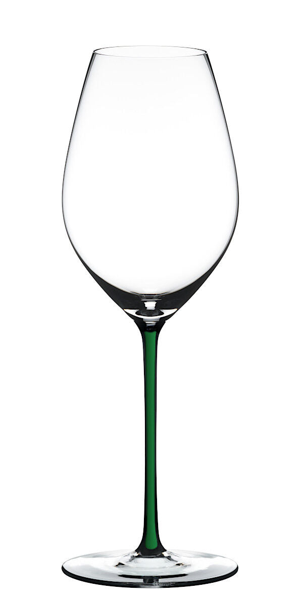 RIEDEL 4900/28G FATTO A MANO Champagner/Weinglas - Stiel GRÜN