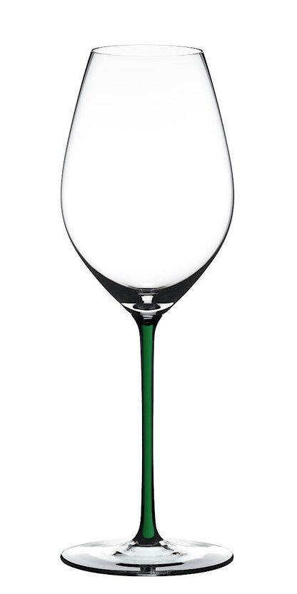 RIEDEL 4900/28G FATTO A MANO Champagner/Weinglas - Stiel GRÜN