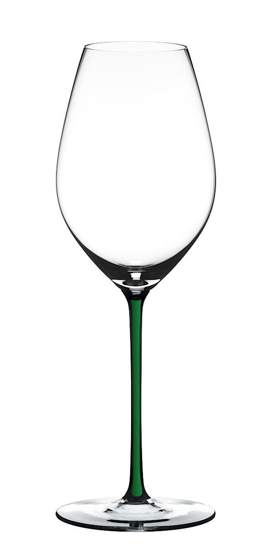 RIEDEL 4900/28G FATTO A MANO Champagner/Weinglas - Stiel GRÜN