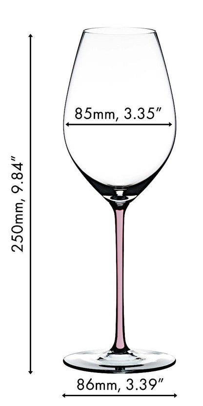 RIEDEL 4900/28P FATTO A MANO Champagner/Weinglas - Stiel PINK – Bild 2