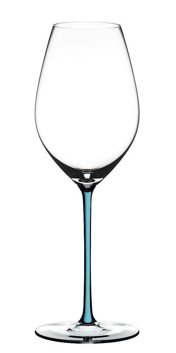 RIEDEL 4900/28T FATTO A MANO Champagner/Weinglas - Stiel TÜRKIS
