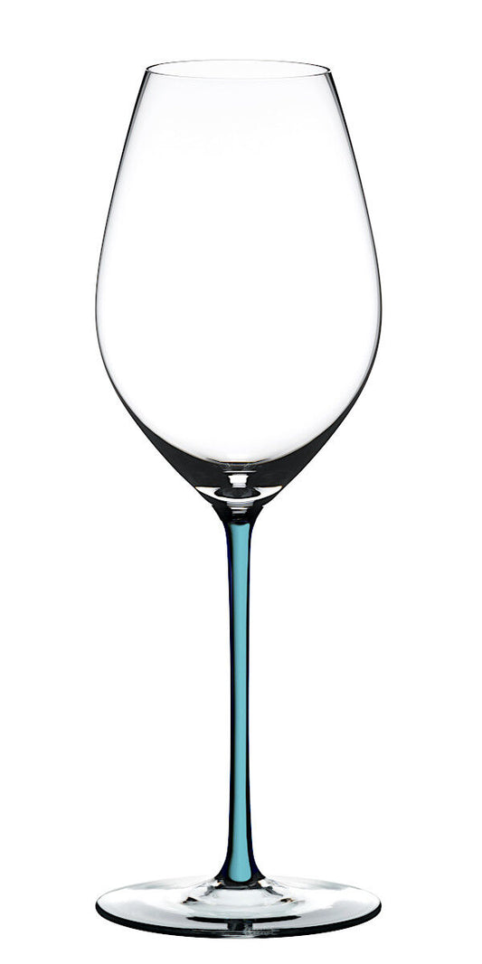 RIEDEL 4900/28T FATTO A MANO Champagner/Weinglas - Stiel TÜRKIS