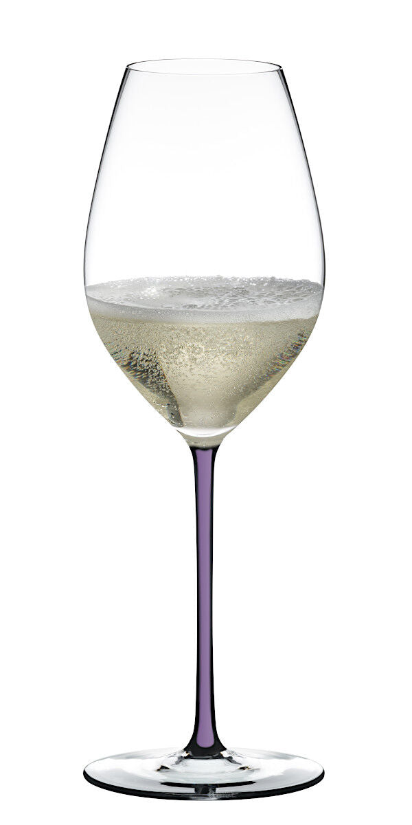RIEDEL 4900/28V FATTO A MANO Champagner/Weinglas - Stiel VIOLETT – Bild 3