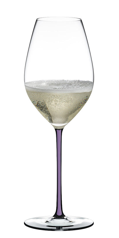 RIEDEL 4900/28V FATTO A MANO Champagner/Weinglas - Stiel VIOLETT – Bild 3