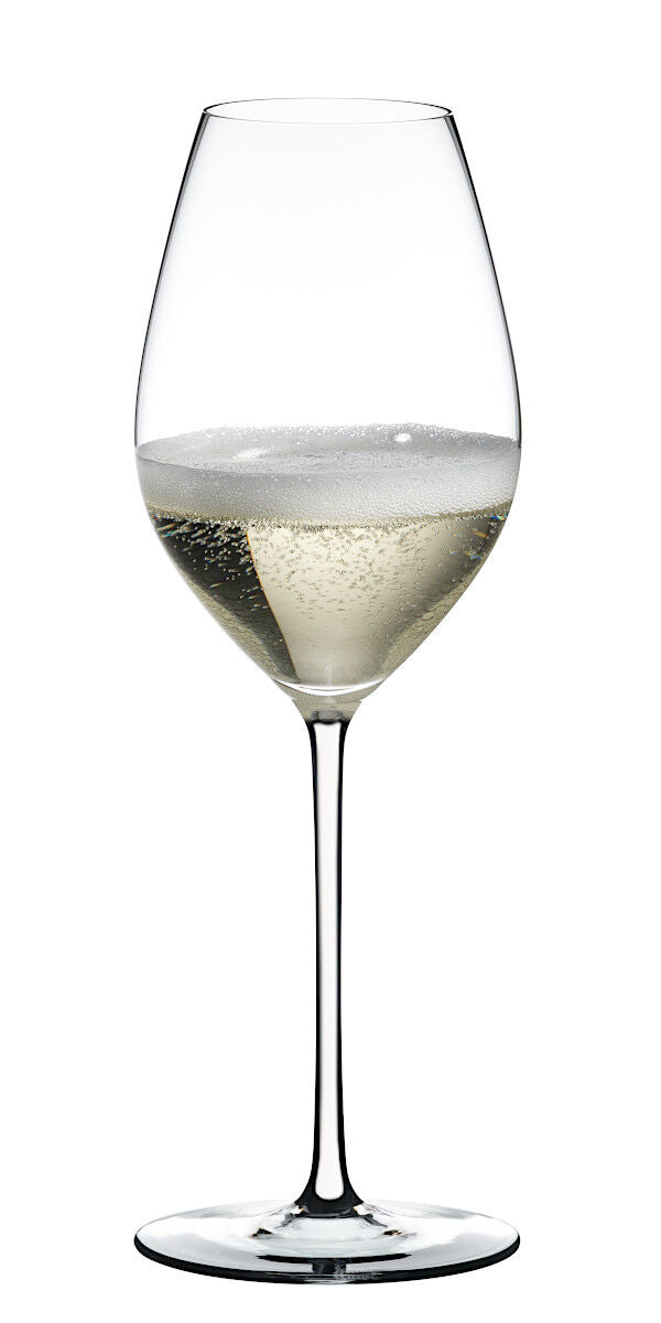 RIEDEL 4900/28W FATTO A MANO Champagner/Weinglas - Stiel WEISS – Bild 3