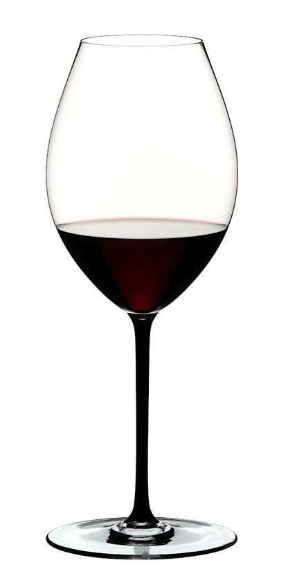 RIEDEL 4900/41B FATTO A MANO Syrah Weinglas - Stiel SCHWARZ – Bild 3