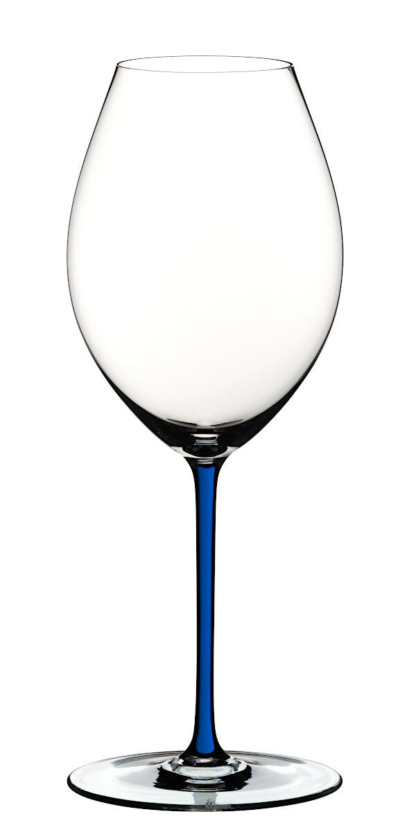 RIEDEL 4900/41D FATTO A MANO Syrah Weinglas - Stiel DUNKELBLAU