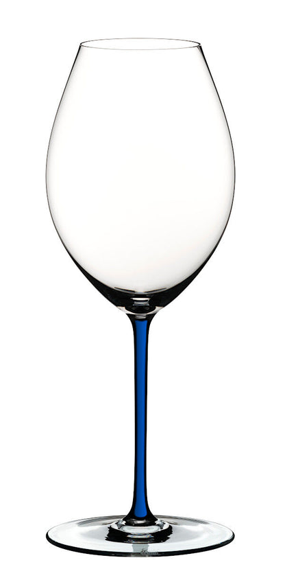 RIEDEL 4900/41D FATTO A MANO Syrah Weinglas - Stiel DUNKELBLAU