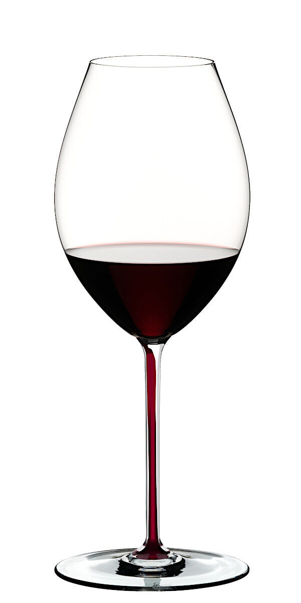RIEDEL 4900/07DR FATTO A MANO Syrah Weinglas - Stiel DRACHENROT – Bild 3