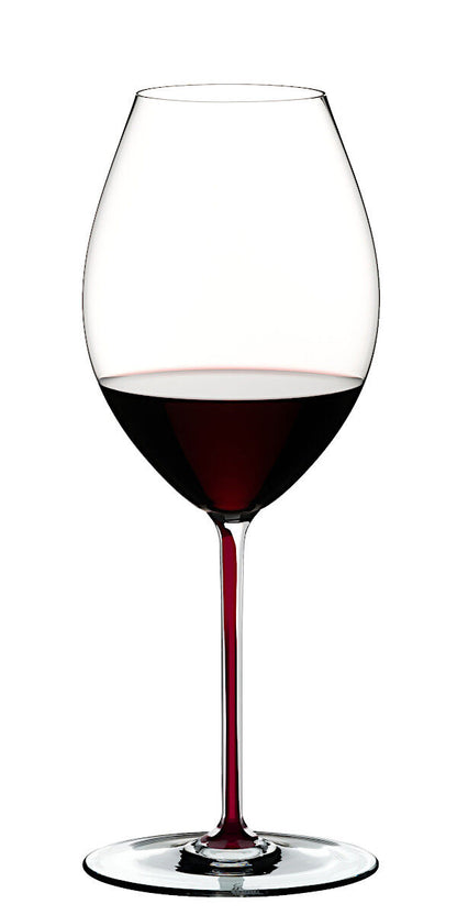 RIEDEL 4900/07DR FATTO A MANO Syrah Weinglas - Stiel DRACHENROT – Bild 3