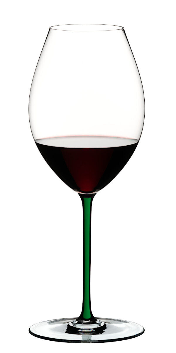 RIEDEL 4900/41G FATTO A MANO Syrah Weinglas - Stiel GRÜN – Bild 3
