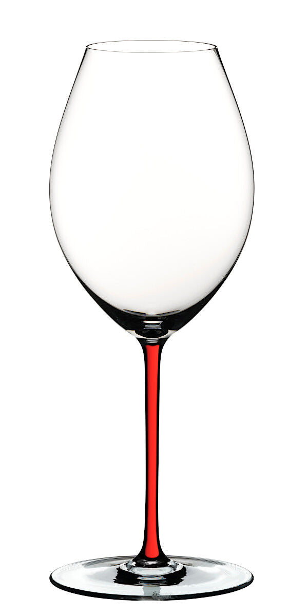 RIEDEL 4900/41R FATTO A MANO Syrah Weinglas - Stiel ROT