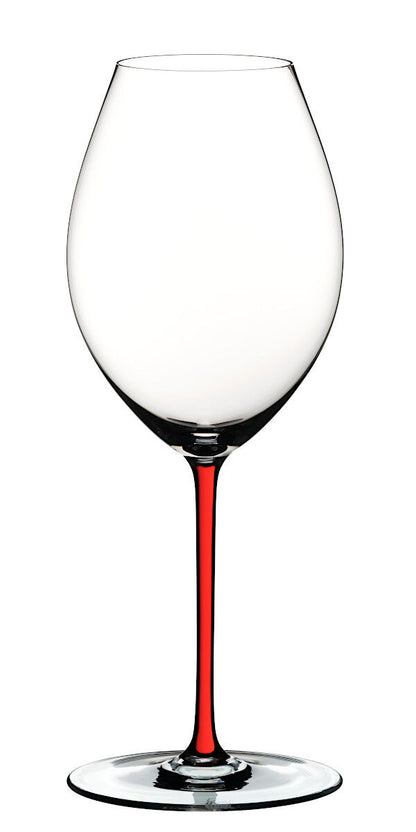 RIEDEL 4900/41R FATTO A MANO Syrah Weinglas - Stiel ROT