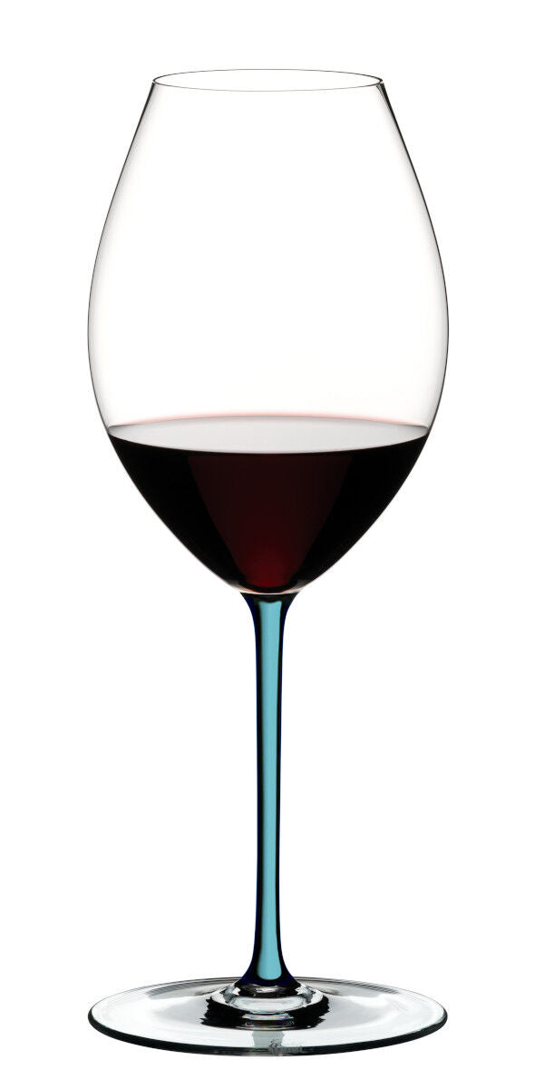 RIEDEL 4900/41T FATTO A MANO Syrah Weinglas - Stiel TÜRKIS – Bild 3