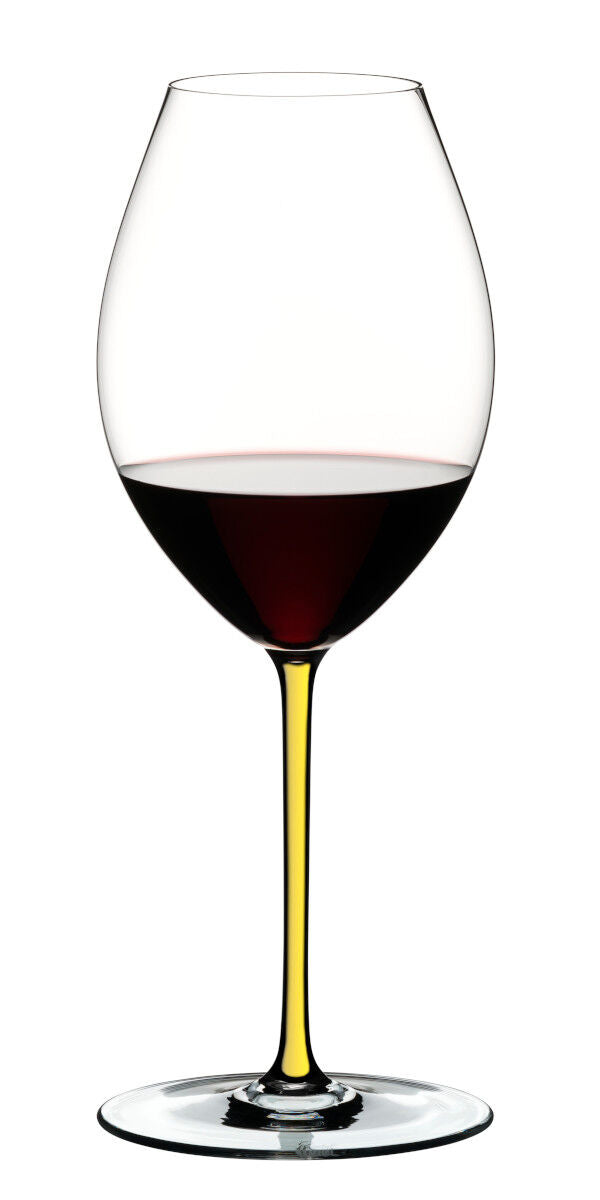 RIEDEL 4900/41Y FATTO A MANO Syrah Weinglas - Stiel GELB – Bild 3