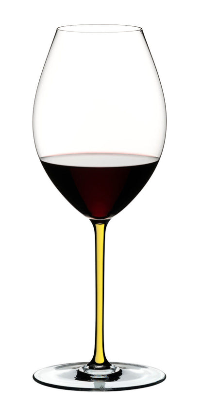 RIEDEL 4900/41Y FATTO A MANO Syrah Weinglas - Stiel GELB – Bild 3