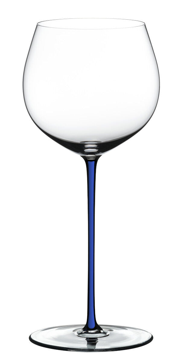 RIEDEL 4900/97D FATTO A MANO Oaked Chardonnay Weinglas - Stiel DUNKELBLAU