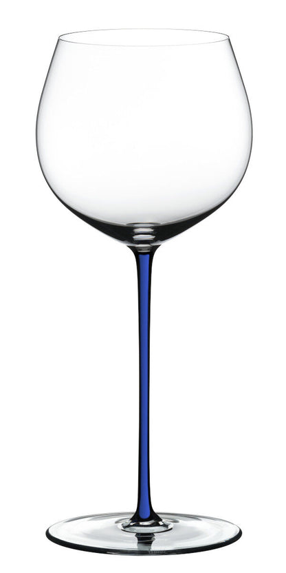 RIEDEL 4900/97D FATTO A MANO Oaked Chardonnay Weinglas - Stiel DUNKELBLAU