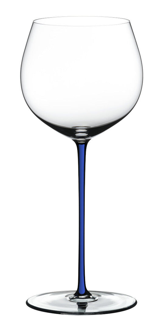 RIEDEL 4900/97D FATTO A MANO Oaked Chardonnay Weinglas - Stiel DUNKELBLAU
