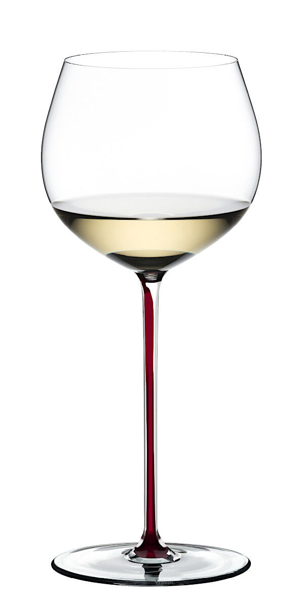 RIEDEL 4900/97DR FATTO A MANO Oaked Chardonnay Weinglas - Stiel DRACHENROT – Bild 3